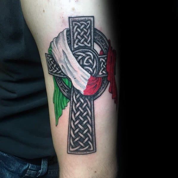 40 Inspiring Italian Flag Tattoo Ideas for Men