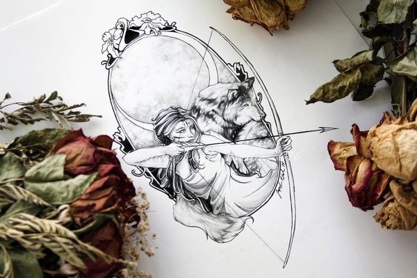 Pin by Lydia Heimlich on Artemis tattoo inspiration | Artemis tattoo,  Trendy tattoos, Goddess tattoo