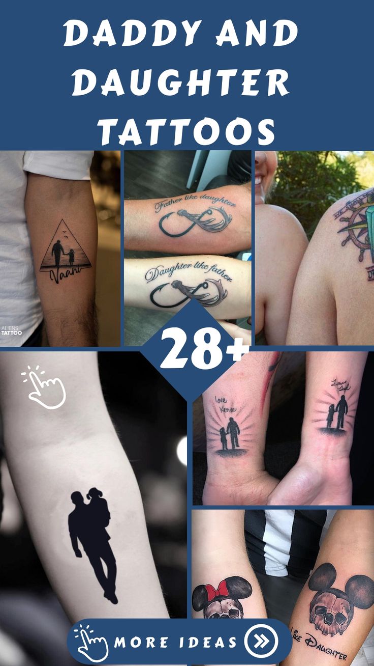 Best 28+ daddy and daughter tattoos