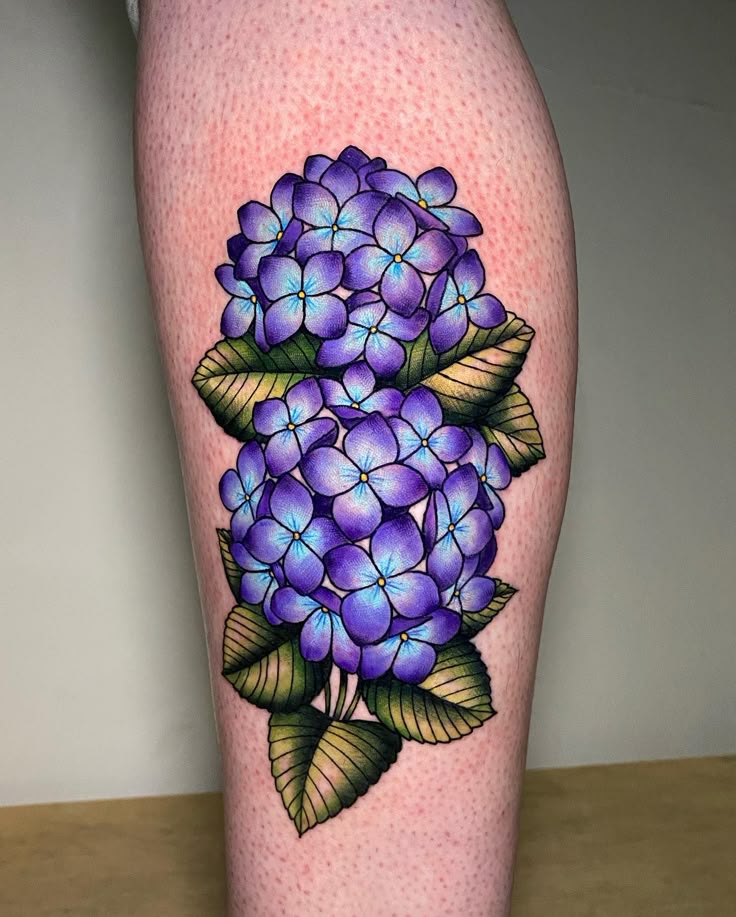 30+ Hydrangea Tattoo Designs As Unique As The Flower Itself - AI Tattoo Lab