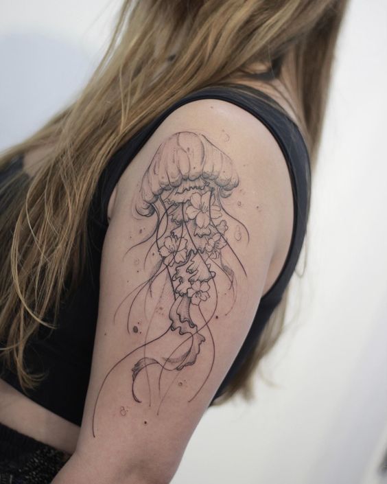 50+ Dope Jellyfish Tattoo Ideas