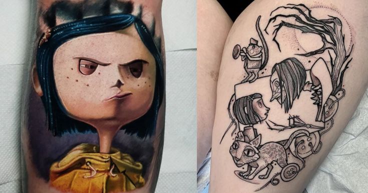 Spooky Coraline Tattoos