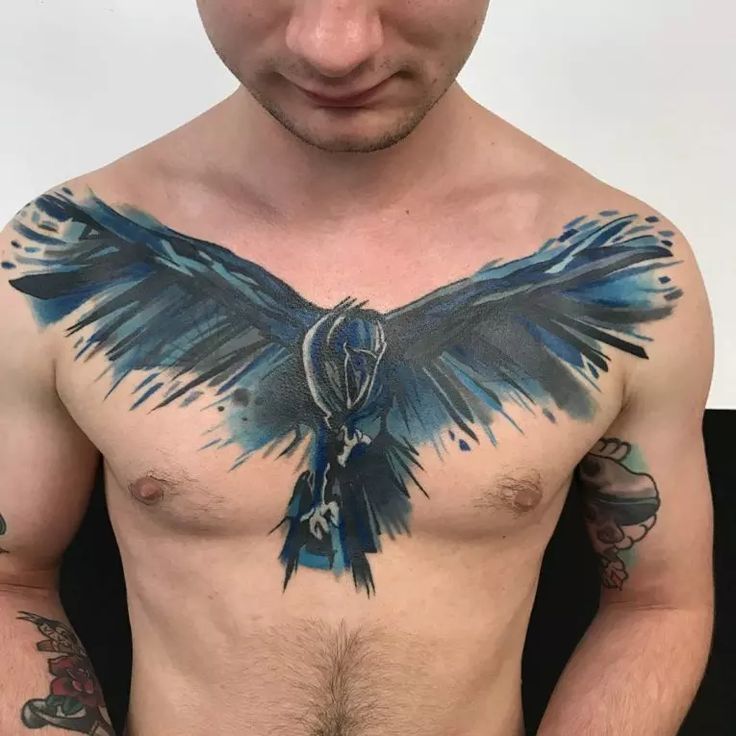 60+ Mysterious Raven Tattoo Designs