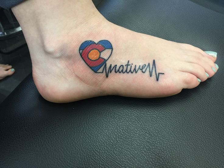 I am a proud Colorado native. So glad I wanted to get this tattoo. Third  and counting.