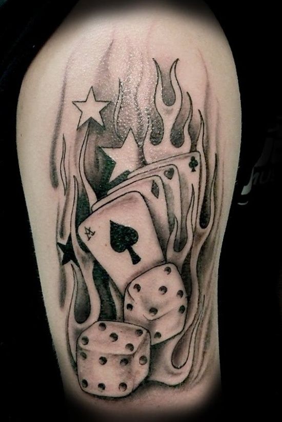 30 Best Dice Tattoo Designs To Try With