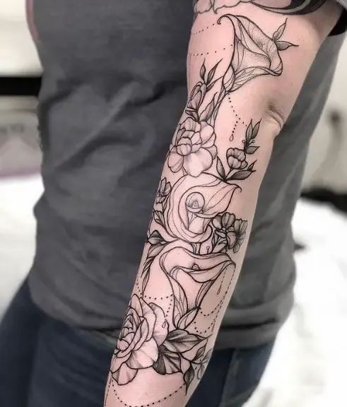 Calla Lily Tattoo Meaning With 105+ Flawless Designs For A Stunning Look