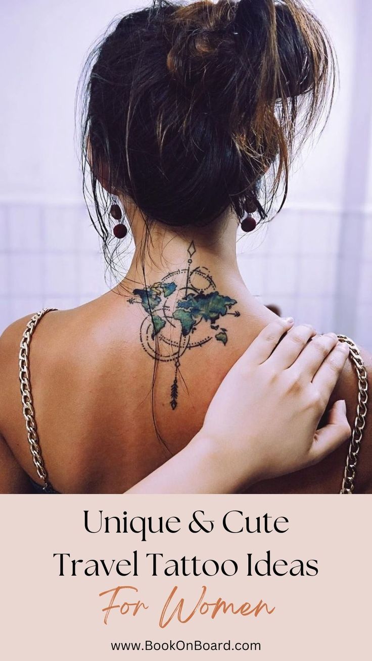 Unique & Cute Travel Tattoo Ideas For Women