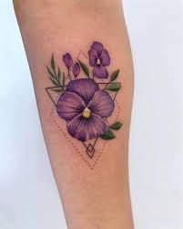 20+ Beautiful February Birth Flower Tattoo Ideas
