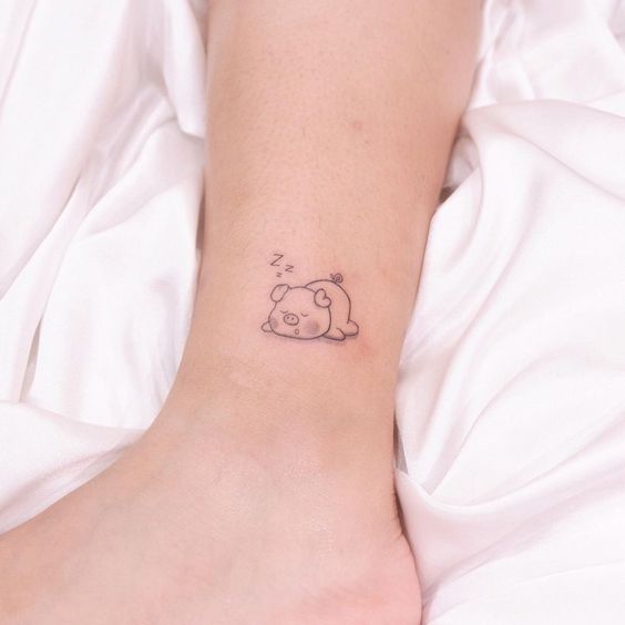 The Rising Popularity Of Pig Tattoos | Cute And Quirky