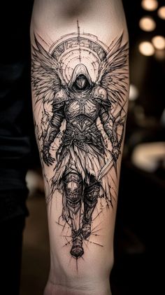 Lucifer Tattoo Sleeve