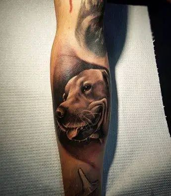 Top 40+ Best Labrador Tattoo Ideas And Designs - The Paws