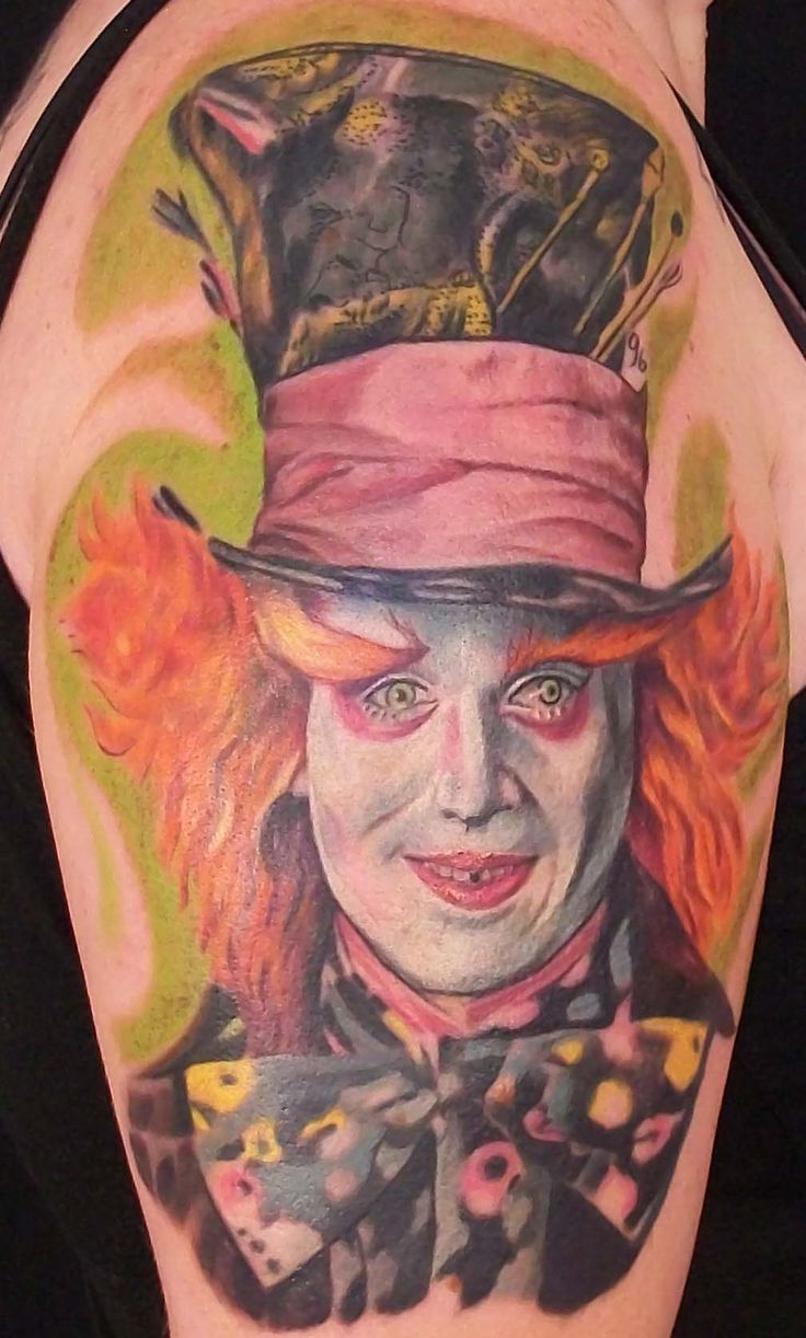 Mad Hatter Tattoo - TWT13
