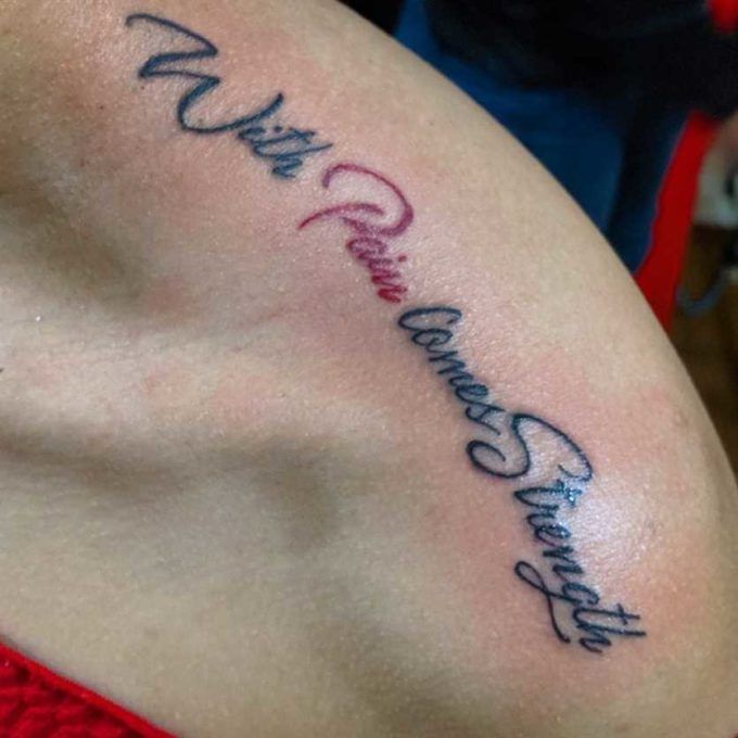 14 With Pain Comes Strength Tattoo Ideas To Feel Stronger