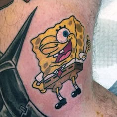 Spongebob tattoo: Discover 70 Spongebob Tattoos ideas on this Pinterest  board | tattoos, spongebob and more