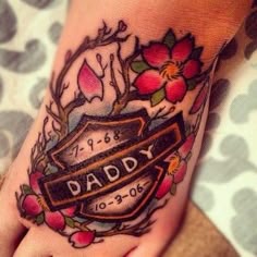 93 Best Dad memorial tattoos ideas | tattoos, memorial tattoos, tattoo designs