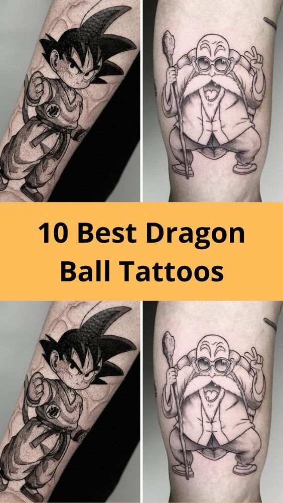 10 Best Dragon Ball Tattoos