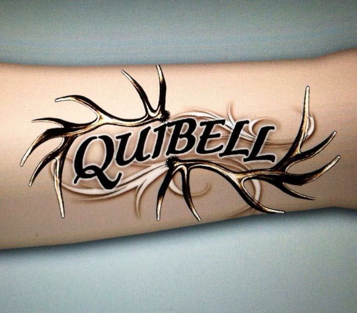 Elk shed tattoo idea.