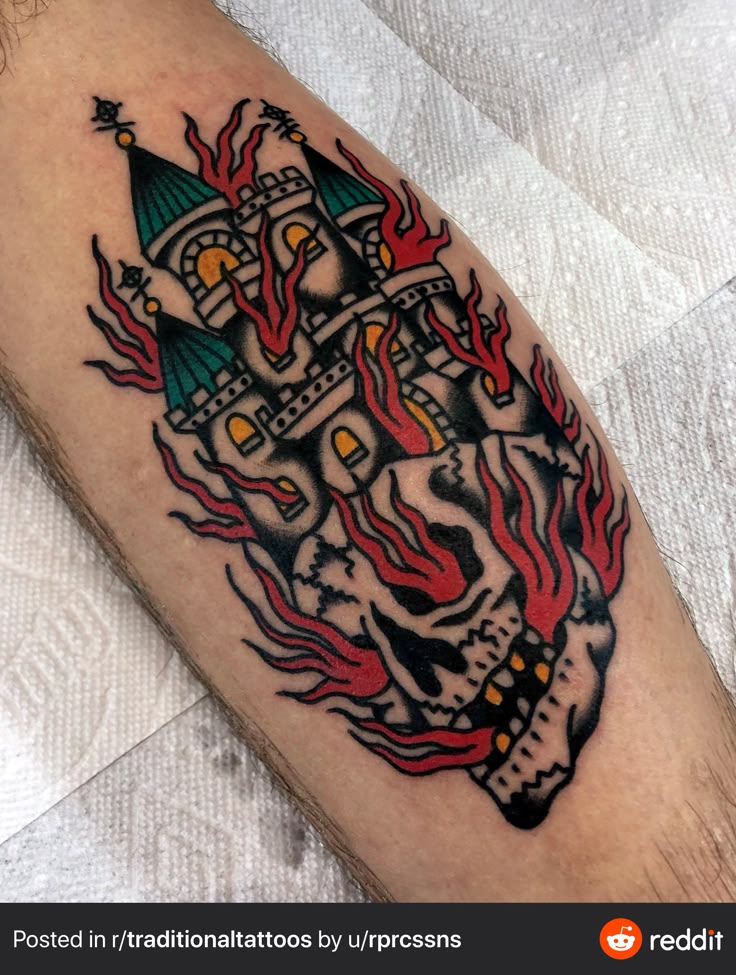 Pin by Juan Garcia Crossley on DARK FANTASY | Traditional tattoo design, Tattoo  designs men, American