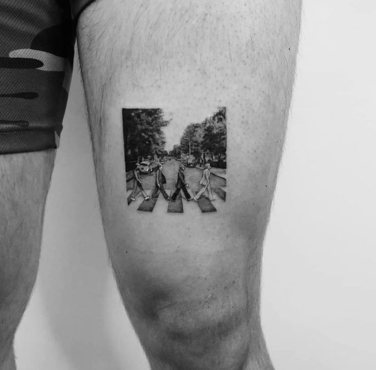 The Beatles Abbey Road Tattoo