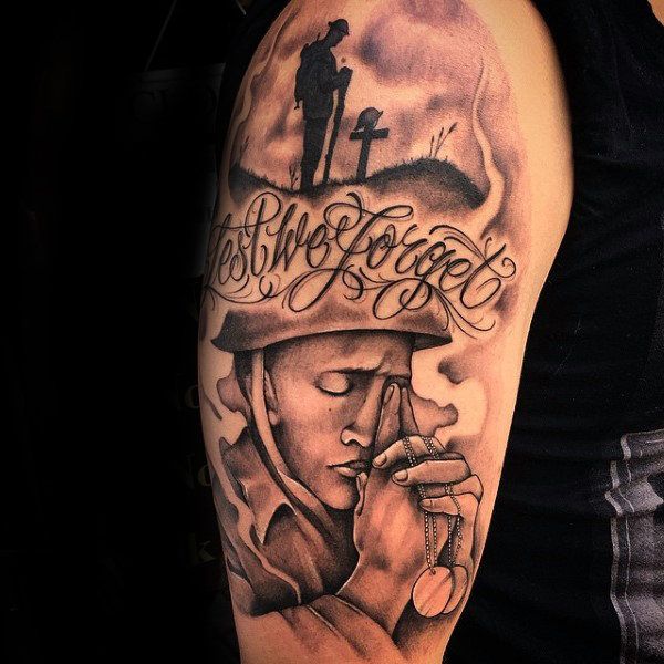 91 Amazing Army Tattoos for Men