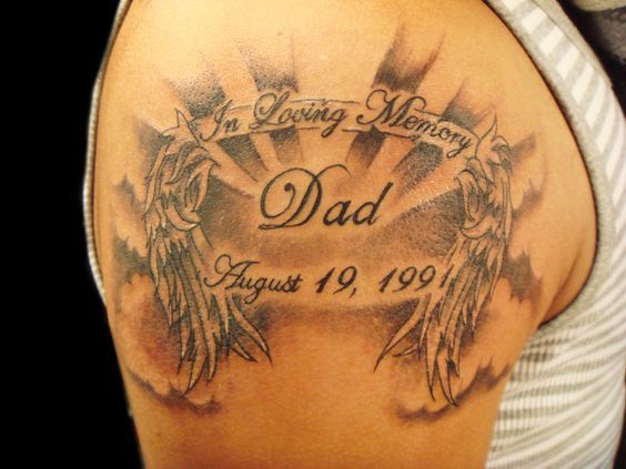 Memorial Tattoos for Men