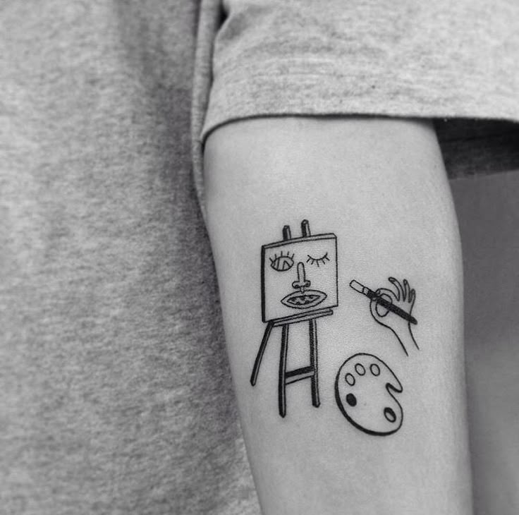 korean tattoo | Korean tattoos, Cute tattoos, Teacher tattoos