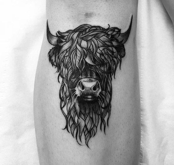 50 Great Cow Tattoo Designs for Men