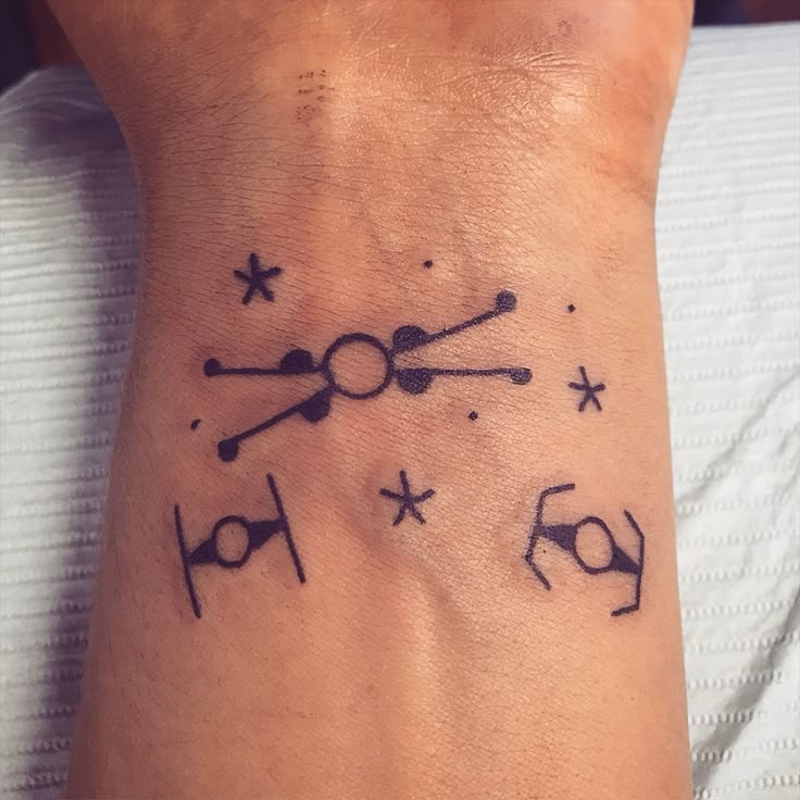 Pin by Tegan Eastwood on starwars | Star wars tattoo small, Simple tattoos, Star  wars tattoo