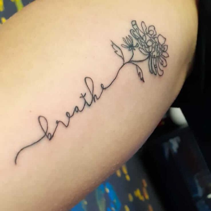 101 Amazing Breathe Tattoo Designs For 2024!