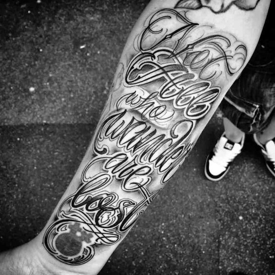 Lettering Tattoo Chicano – Best Tattoo Ideas Gallery
