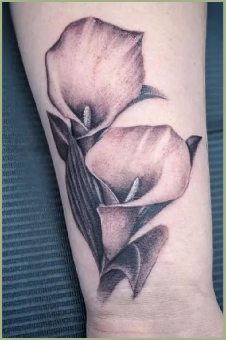 Calla Lily Tattoo Meaning with 105+ Flawless Designs For a Stunning Look