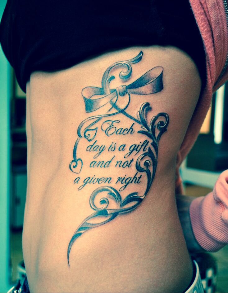 45 Tattoo Quote Ideas for Women - Pretty Designs