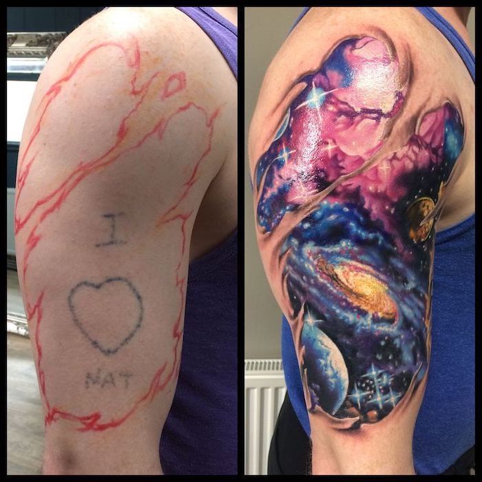 50+ Galaxy Tattoo Ideas That Capture the Beauty of the Cosmos