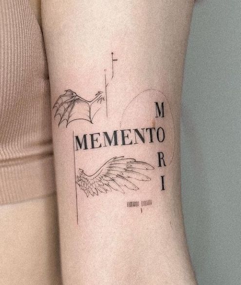 50+ Memento Mori Tattoo Ideas