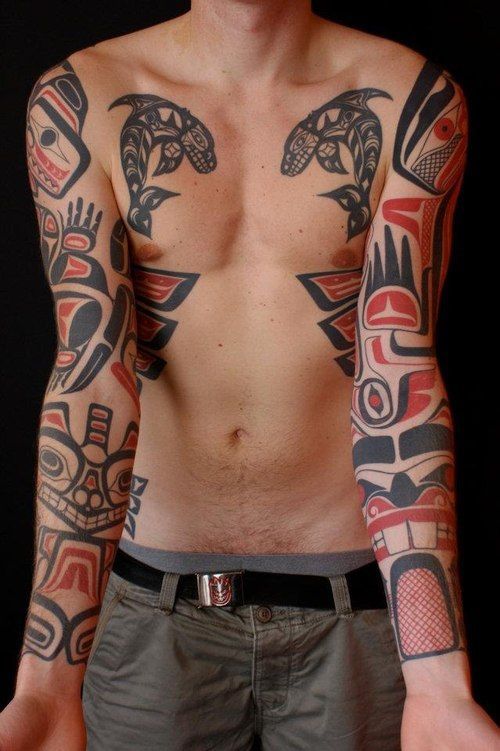 Canadian Native Tattoo
