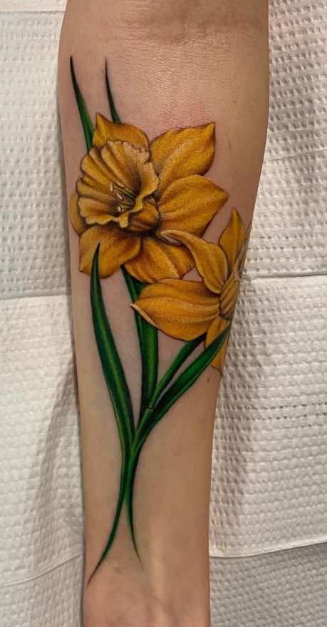 100 Meaningful Daffodil Tattoo Designs - Tattoo Me Now