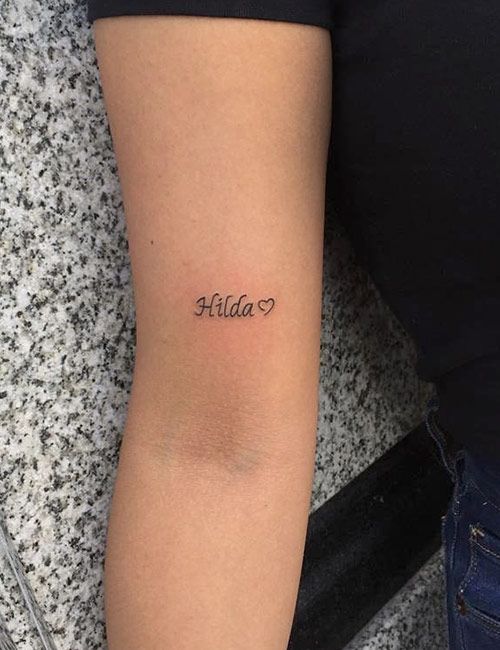 Top 50+ Name Tattoo Designs To Honor Your Loved Ones