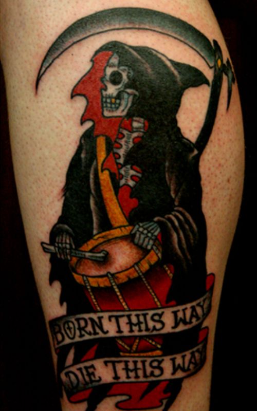 Grim Reaper Tattoos for Men
