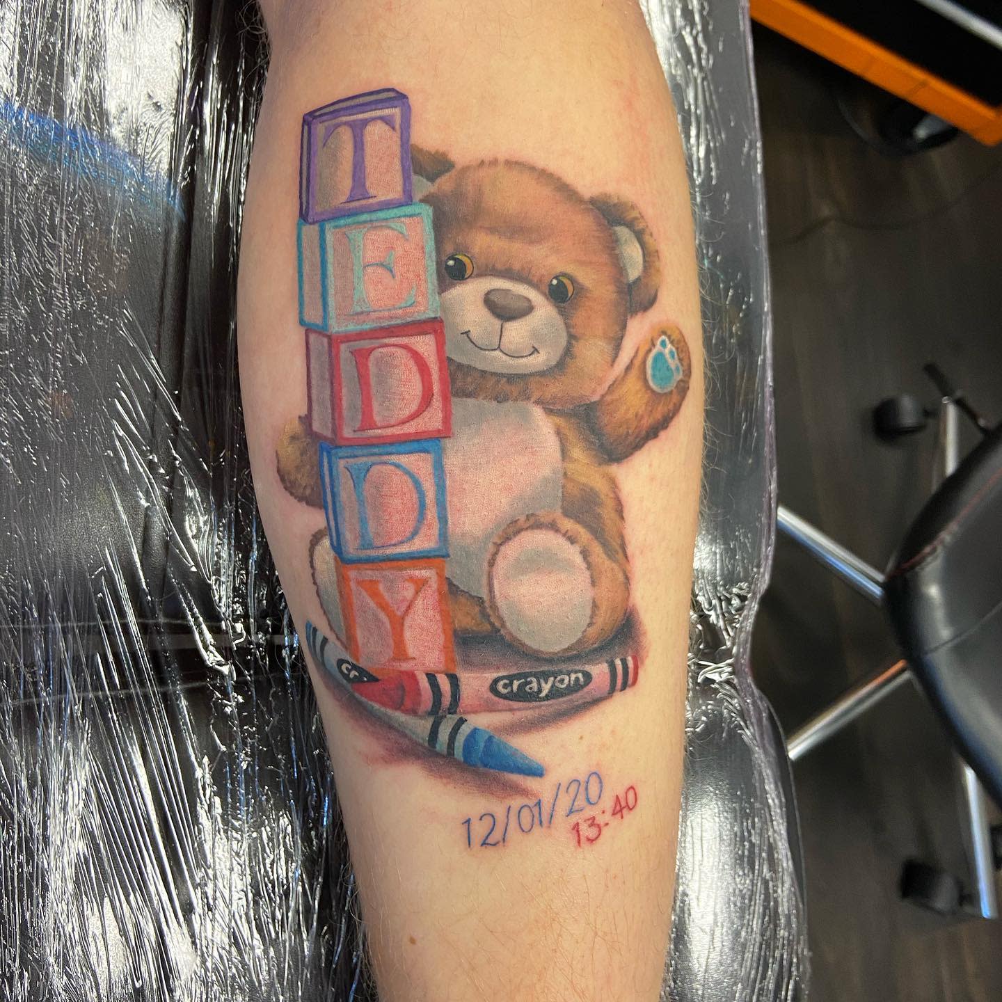 Baby Blocks Tattoo