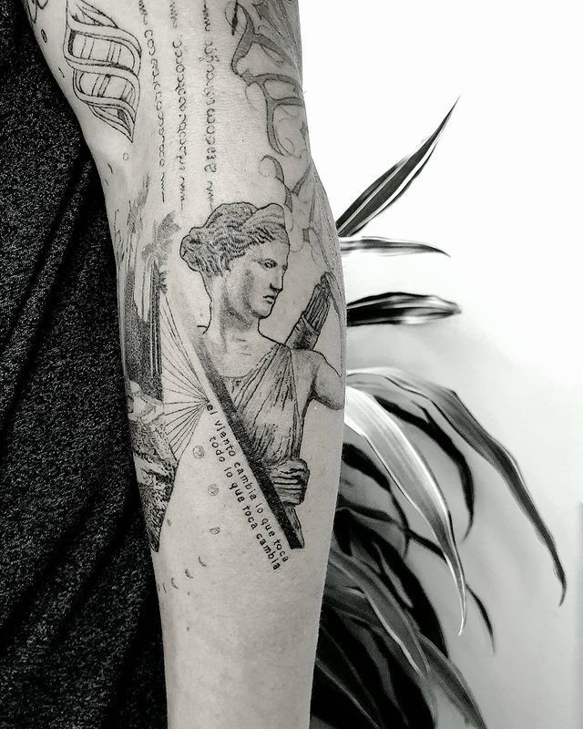 ARTEMIS TATTOOS: Meanings, Tattoo Ideas & Tattoo Designs - TATTOOGOTO
