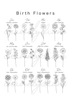 Discover 10 February Tattoos and Birth Flower Tattoos Ideas | small pretty  tattoos, bouquet tattoo, birth animals by month tattoo and more