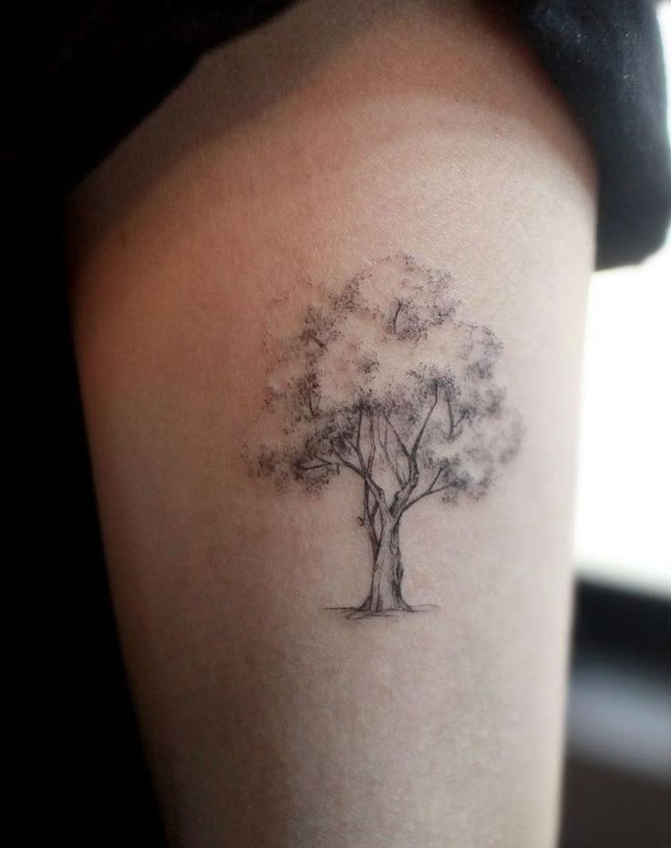 Pin by Andrea Valderrama on Body tattoos | Tree tattoo designs, Tree tattoo, Geometric tattoo
