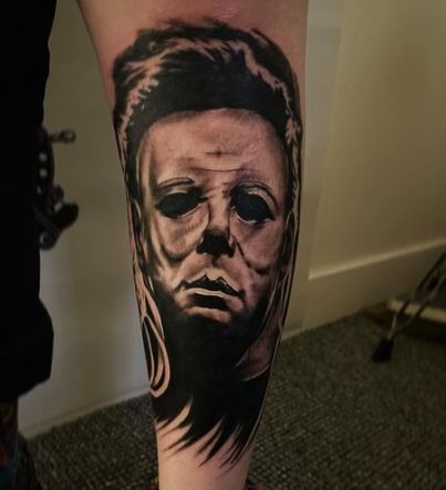 Michael Myers Horror Tattoo Idea: 162 Naturalistic And Catchy Horror Tattoo  Designs Idea For You