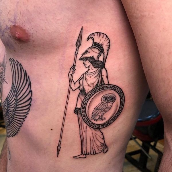 30 Best Athena Tattoo Ideas - Read This First