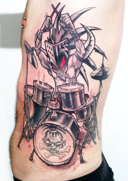 Music tattoo by Neo Tattoos | Post 10980