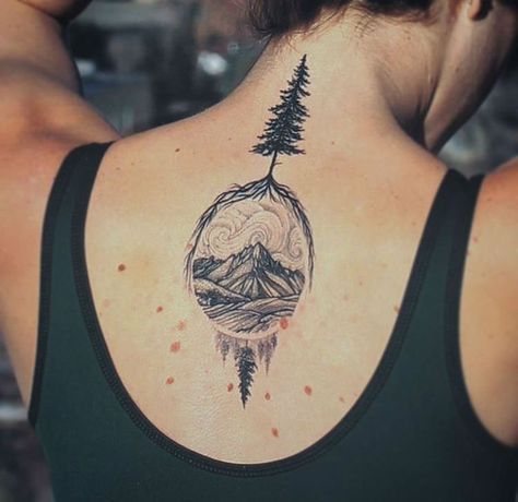 75+ Awesome Hiking Tattoos For Men & Women Who Love The Ourdoors