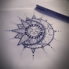 91 Sun & Moon Tattoos and tattoos ideas to save today | moon tattoo, tattoo  designs, sun tattoos and more