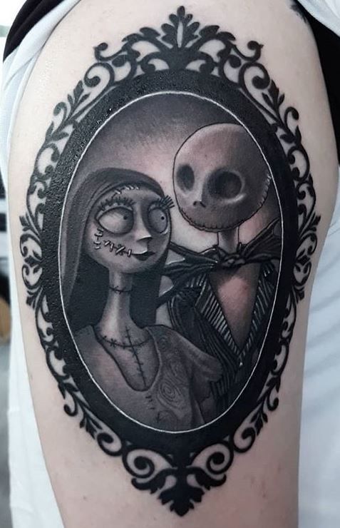 100+ Unique Jack and Sally Tattoos (The Nightmare Before Christmas) - Tattoo  Me Now