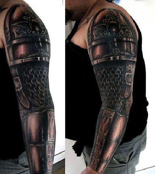 93 Armor Tattoo Designs for Men | Armor tattoo, Body armor tattoo, Tattoo  designs men
