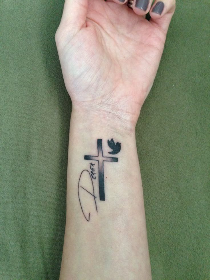 In memory tattoo of my brother with his actual handwriting